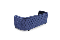 Iconic Home Saratov Button Tufted Velvet Sofa 