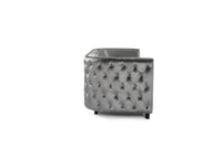 Iconic Home Saratov Button Tufted Velvet Sofa 
