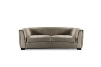 Iconic Home Saratov Button Tufted Velvet Sofa 