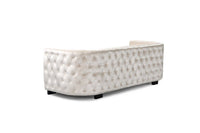 Iconic Home Saratov Button Tufted Velvet Sofa 