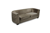 Iconic Home Saratov Button Tufted Velvet Sofa 