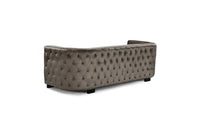 Iconic Home Saratov Button Tufted Velvet Sofa 