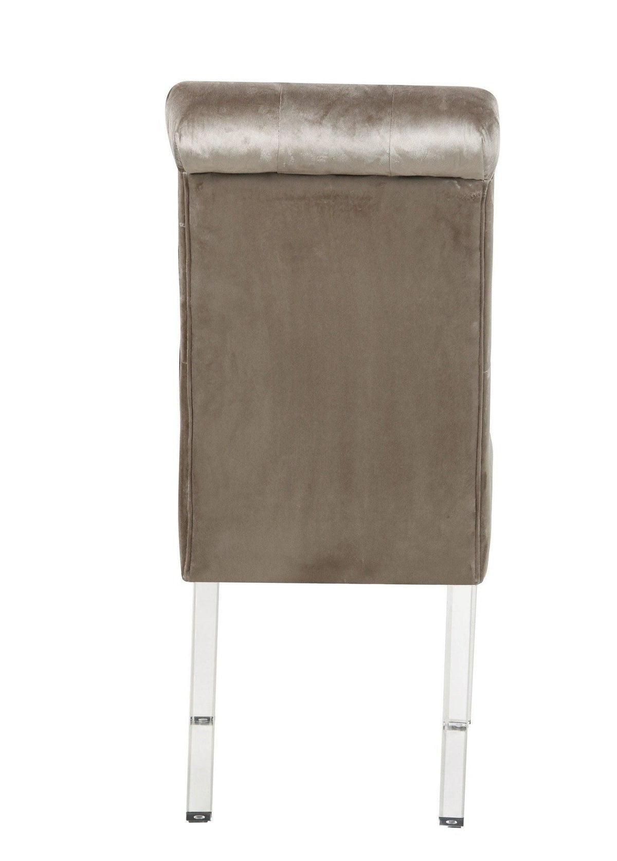 Iconic Home Sharon Tufted Velvet Dining Chair Set of 2 