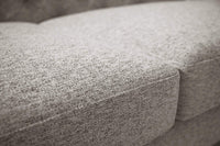 Iconic Home Soho Linen Textured Club Chair 