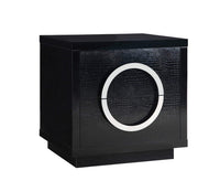 Iconic Home Sorrento End Side Table | Nightstand 