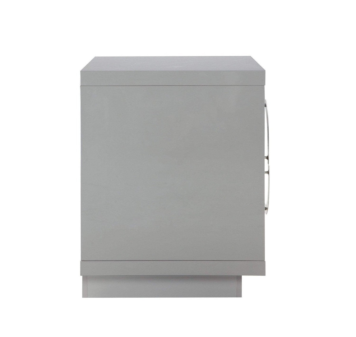 Iconic Home Sorrento End Side Table | Nightstand 