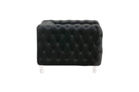 Iconic Home Syracus Plush Tufted Velvet Club Chair 