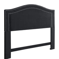 Iconic Home Tal Velvet Headboard For Bed 