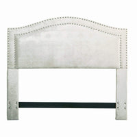 Iconic Home Tal Velvet Headboard For Bed 