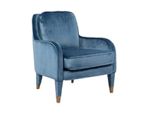 Iconic Home Tzivia Plush Velvet Accent Club Chair 