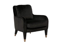 Iconic Home Tzivia Plush Velvet Accent Club Chair 