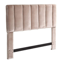 Iconic Home Uriella Velvet Headboard For Bed 