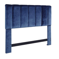 Iconic Home Uriella Velvet Headboard For Bed 