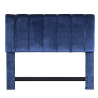 Iconic Home Uriella Velvet Headboard For Bed 