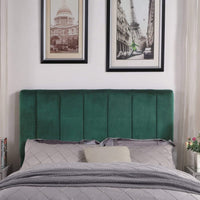 Iconic Home Uriella Velvet Headboard For Bed Green
