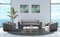 Iconic Home Van Gogh Velvet Sofa 