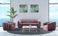 Iconic Home Van Gogh Velvet Sofa 