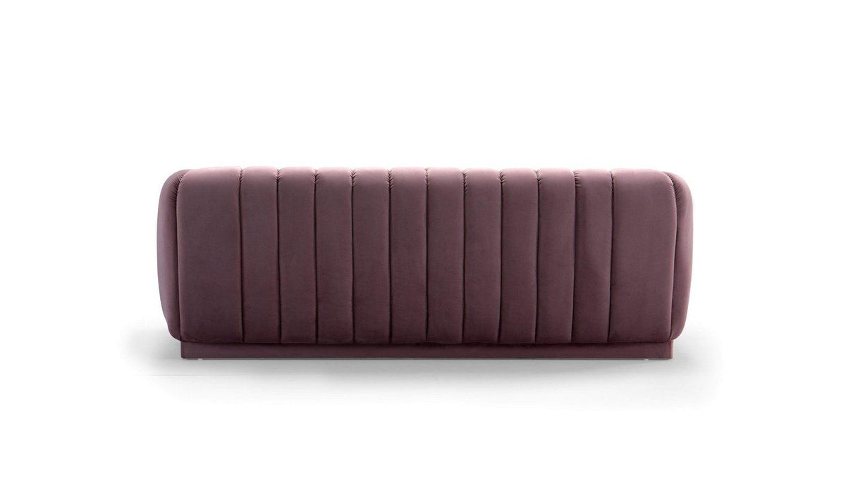 Iconic Home Van Gogh Velvet Sofa 