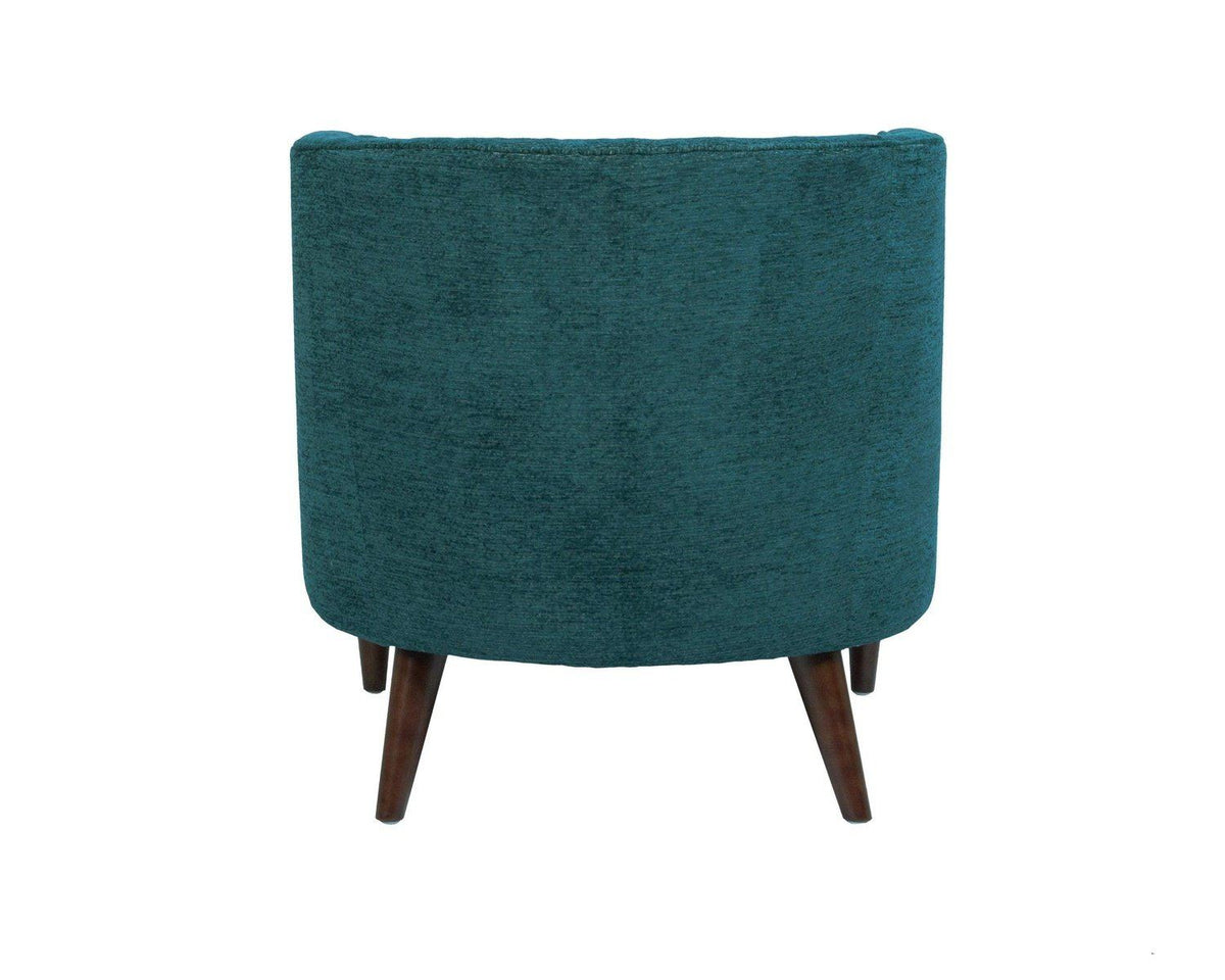 Iconic Home Vered Chenille Accent Club Chair 