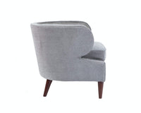 Iconic Home Vered Chenille Accent Club Chair 