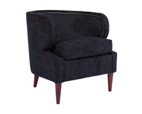 Iconic Home Vered Chenille Accent Club Chair 