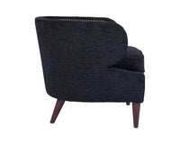 Iconic Home Vered Chenille Accent Club Chair 