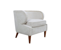 Iconic Home Vered Chenille Accent Club Chair 