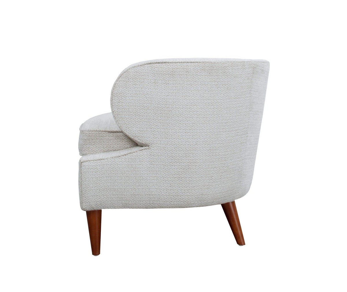 Iconic Home Vered Chenille Accent Club Chair 