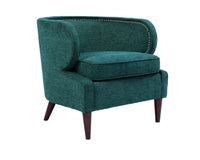 Iconic Home Vered Chenille Accent Club Chair 